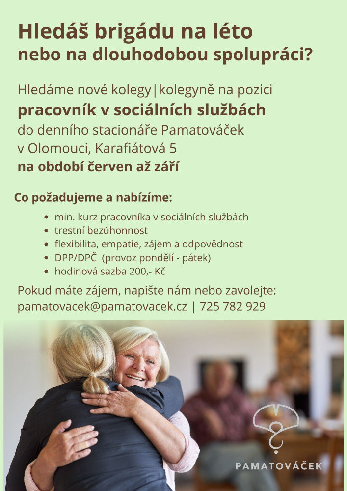 Hledáme posilu do týmu