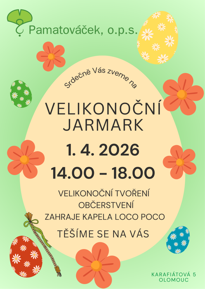 Velikonoční jarmark v Pamatováčku
