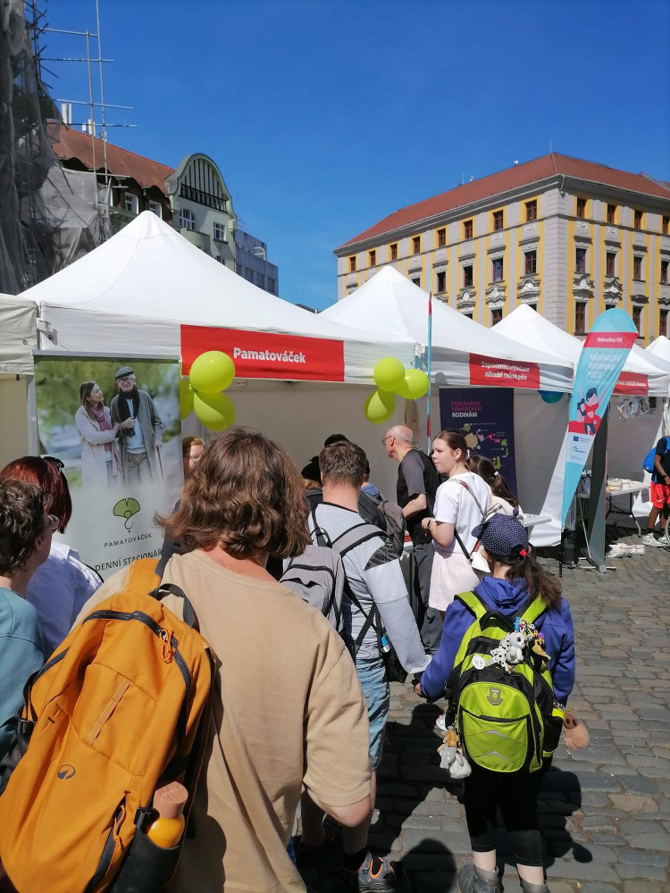 Byli jsme na Veletrhu sociálních služeb a Dni pro rodinu v Olomouci